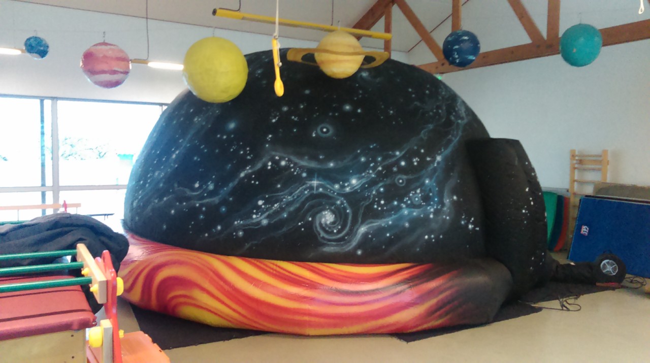 Ecole Martigne planetarium  2018