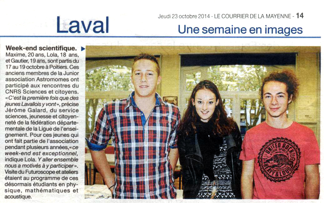 rencontres cnrs jeunes oct 2014 Laval 